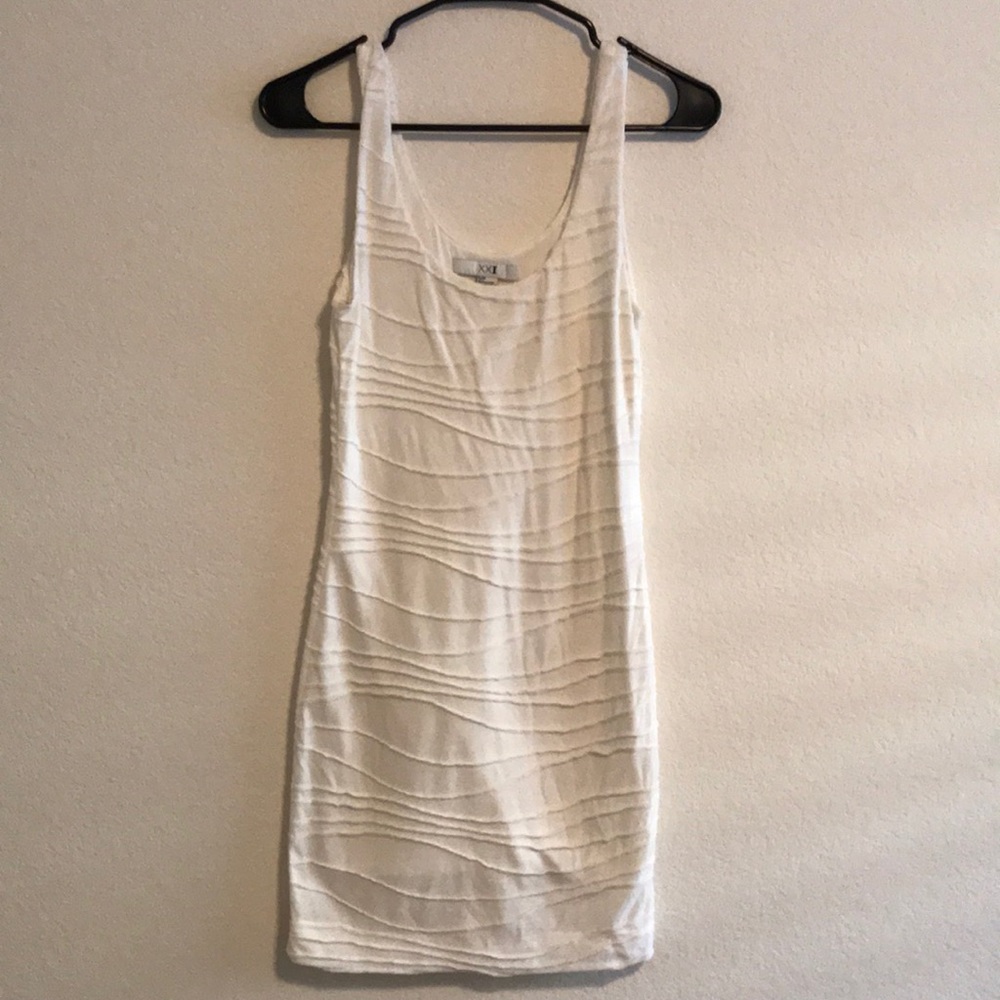 FOREVER21 White Bodycon Tank Dress